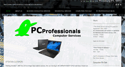 Desktop Screenshot of pcprofessionals.net