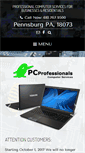 Mobile Screenshot of pcprofessionals.net